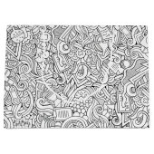 Medical B&W-patroon Groot Cadeauzakje (Voorkant)