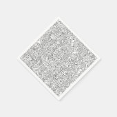 Medical B&W-patroon Servet (Hoek)