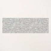 Medical B&W-patroon Yogamat (Voorkant (horizontaal))