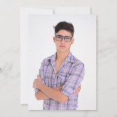 Medical Blue Water Ripples Graduation | Photo Kaart (Achterkant)