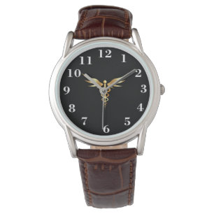 Medical Caduceus  Horloge