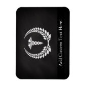 Medical Caduceus Laurel Magneet (Verticaal)