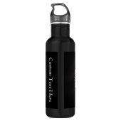 Medical Caduceus Laurel Waterfles (Achterkant)