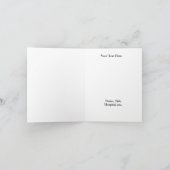 Medical Caduceus Sybol Golden  Card Kaart (Binnen)