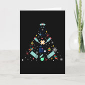 Medical Christmas Tree Gift, Doctors and Nurses Kaart (Voorkant)