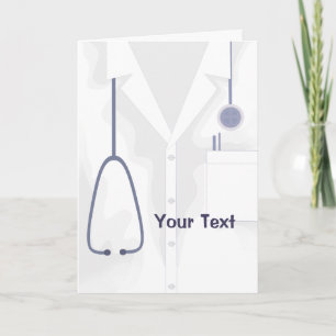 Medical Coat Jacket White Custom Kaart