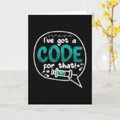Medical Code I've Got A Code For That ICD Coding Kaart (Gele Bloem)