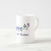 Medical Coder Blue CS Afdrukken Porselein Kop (Voorkant rechts)