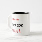Medical Coder Cuppa Joe Tweekleurige Koffiemok (Voorkant links)