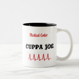 Medical Coder Cuppa Joe Tweekleurige Koffiemok