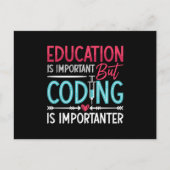 Medical Coder Education Is Important ICD Coding Briefkaart (Voorkant)
