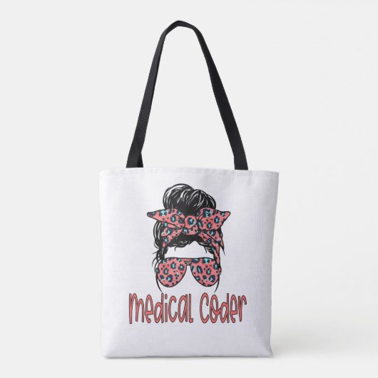 Medical Coder Gift Tote Bag (Achterkant)