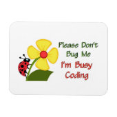 Medical Coder Ladybug Magneet (Horizontaal)