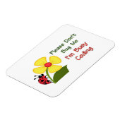 Medical Coder Ladybug Magneet (Linkerzijde)