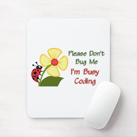 Medical Coder Ladybug Muismat (Met muis)