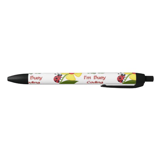 Medical Coder Ladybug Zwarte Inkt Pen (Bodem)