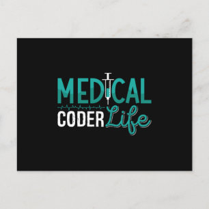 Medical Coder Life Assistant ICD Codering Programm Briefkaart