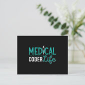 Medical Coder Life Assistant ICD Codering Programm Briefkaart (Staand voorkant)