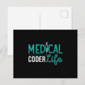 Medical Coder Life Assistant ICD Codering Programm Briefkaart (Voorkant / Achterkant)