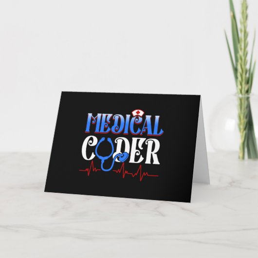 Medical Coder Medicare Coding Medical Kaart (Voorkant)