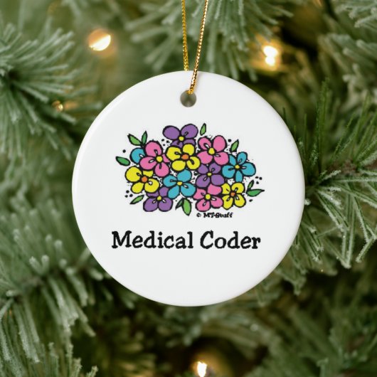 Medical Coder Ornament (Boom)