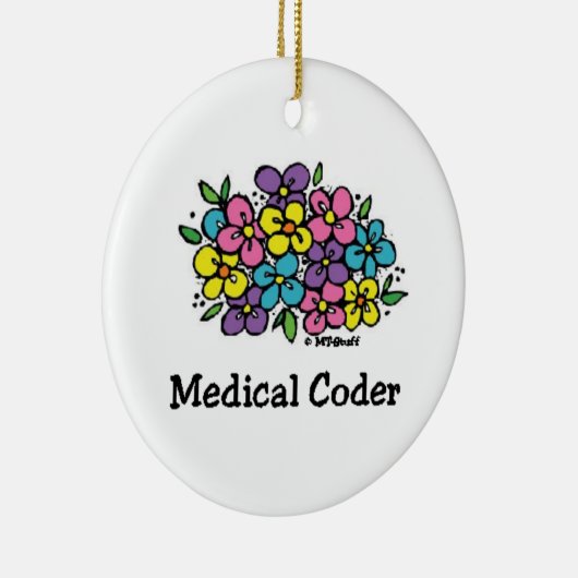 Medical Coder Ornament (Rechts)