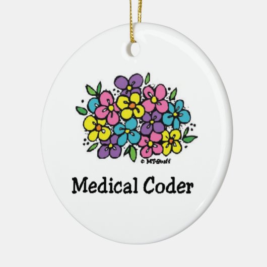 Medical Coder Ornament (Links)