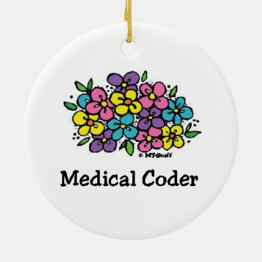 Medical Coder Ornament (Achterkant)