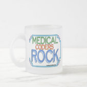 Medical Coders Rock Matglas Koffiemok (Links)
