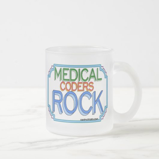Medical Coders Rock Matglas Koffiemok (Rechts)