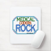 Medical Coders Rock Muismat (Met muis)