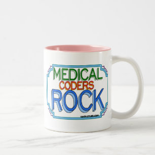 Medical Coders Rock Tweekleurige Koffiemok