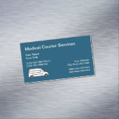 Medical Courier Services Magnetisch Visitekaartje (Voorbeeld)