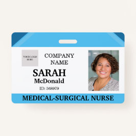 Medical Doctor Nurged Care Security Foto-ID Badge