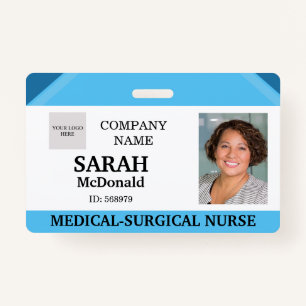 Medical Doctor Nurged Care Security Foto-ID Badge