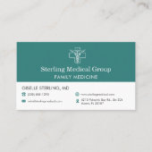 Medical Doctor Office Appointment Visitekaartje (Voorkant)