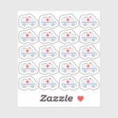 Medical Emergency Ambulance Paramedic Bujo Planner Sticker (Vel)