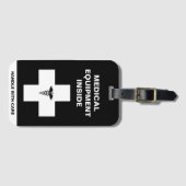 Medical Equipment Handle with care Bagagelabel (Voorkant (horizontaal))