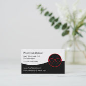 Medical Eye Doctor Visitekaartje (Staand voorkant)