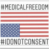 Medical Freedom Sticker (Voorkant)