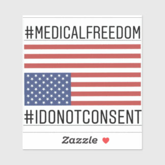 Medical Freedom Sticker