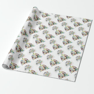 Medical Gifts Heart en Lungs Motif Cadeaupapier