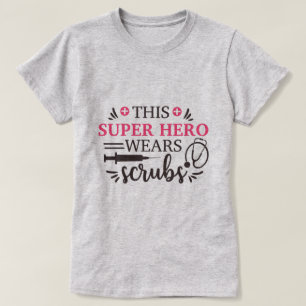 Medical Graphic Honoring Healthcare Helden T-shirt