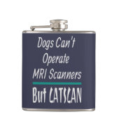 Medical Joke Dogs en Cats Dad Joke Funny Heupfles (Voorkant)