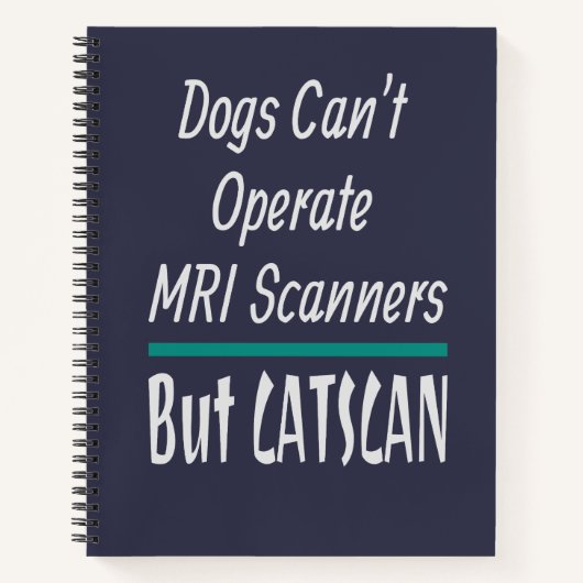 Medical Joke Dogs en Cats Dad Joke Funny Notitieboek (Voorkant)