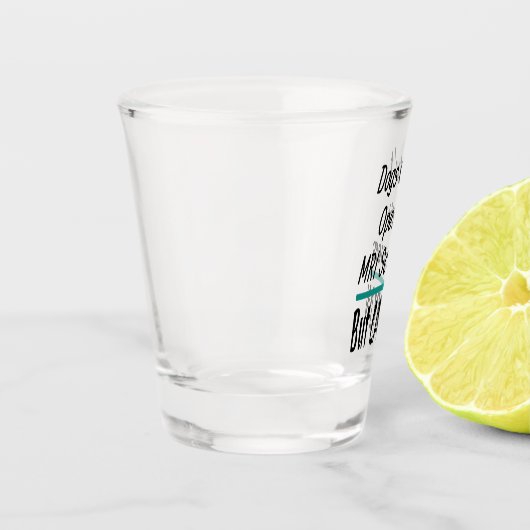 Medical Joke Dogs en Cats Dad Joke Funny Shot Glas (Links)