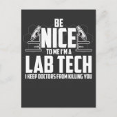 Medical Lab Tech Gift - Laboratoriumtechnicus Briefkaart (Voorkant)