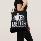 Medical Lab Tech Gift - Laboratoriumtechnicus Tote Bag (Dichtbij)