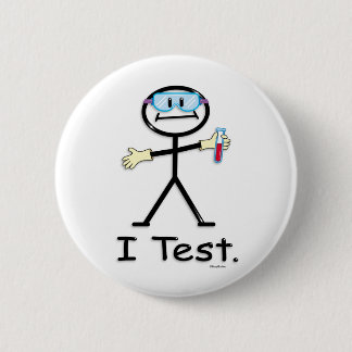 Medical Lab Tech Ronde Button 5,7 Cm