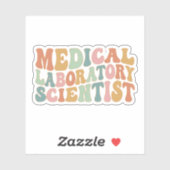 Medical Laboratory Scientist MLS Sticker (Vel)